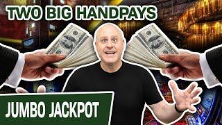 TWO BIG HANDPAYS  Slots Gonna PAY ME PAY ME PAY ME!