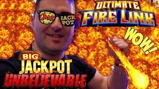 2 HANDPAY JACKPOTS On High Limit Ultimate Fire Link Slot Machine - Fantastic Session | Las Vegas