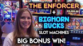BIG BONUS WIN! Bighorn Bucks! Slot Machine!