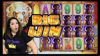 ️BIG WIN ON BUFFALO GOLD ️ BUFFALO'S TRYING TO MAKE UP WITH SLOT QUEEN