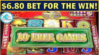 $6.80 BET FOR THE WIN ON 88 FORTUNES SLOT MACHINE LESS SYMBOLS AND BIG MULTIPLIER!