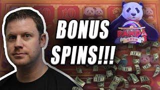Double Happiness Panda - Bonus Free Spins Mini Boom - Brian of Denver Slots