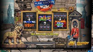 Live Online Slot Play - Punk Rockin the night away