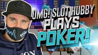 SLOT HUBBY SATURDAY and he GOES ROGUE !!!  $50 BETS !!