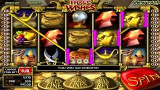 FREE Three Wishes   slot machine game preview by Slotozilla.com