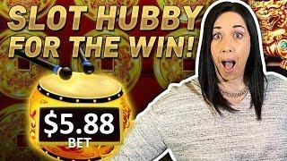BIG BET ‼️ BIG WIN ‼️ SLOT HUBBIES HIS NAME  DRUMS IS HIS GAME