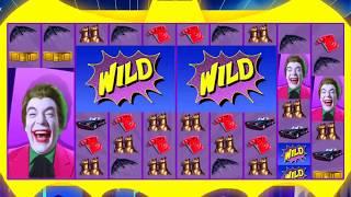 BATMAN Video Slot Casino Game with a DYNAMIC DUO FREE SPIN BONUS