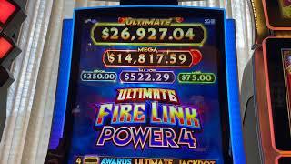 Ultimate Fire Link Power 4 - FIRST EVER played High Limit Slot Play