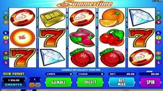 Summertime  free slot machine game preview by Slotozilla.com