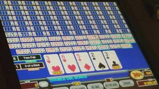High Limit 100 Hand Play DDB Video Poker