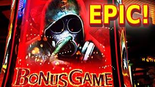 THE EPIC BATTLE FOR MY LIFE!!! * SILENT HILL * ESCAPE!! - Las Vegas Casino Konami Slot Machine Bonus