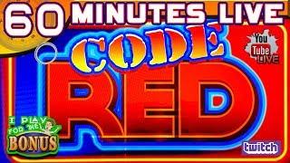 60 MINUTES LIVE  CODE RED BALLY SLOT MACHINE  THE NEW CURVE MONITOR HAS ARRIVED!