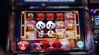 BIG WIN Ainsworth Panda King 25c Denom Free Spin bonus
