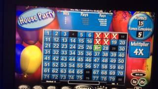 BIG WINS!!! Keno Party Video Keno Slot Machine Bonuses