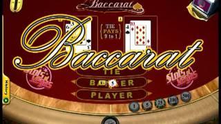 Baccarat Table Game Video at Slots of Vegas