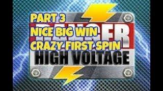 DANGER HIGH VOLTAGE (BIG TIME GAMING) PART 3 BIG WIN! INSANE FIRST SPIN POTENTIAL!!