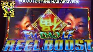 LUCKY BABIES CAME !! BUT...NEW ! FU DAO LE REEL BOOST Slot (SG) $150 Free Play 栗スロ