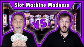 Huge Slot Machine Challenge: Steve vs. Matt with $300 Each • The Jackpot Gents