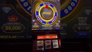 Wow! 10 $1000 Spins!! Epic! #staceyshighlimitslots  #casinos #subscribe #lasvegas