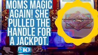Mom Knows How To Pick A Slot Ready To Give Up A JACKPOT!