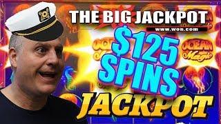 $125 / Spin Ocean Magic DOUBLE JACKPOT!!!  | The Big Jackpot