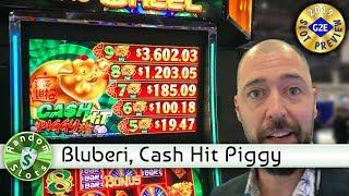 Cash Hit Piggy  slot machine preview, Bluberi, G2E 2019 (#G2E2019)