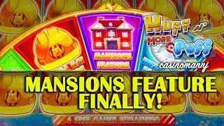 HUFF AND MORE PUFF! I PLAYED THIS GAME IN 3 STATES! - Slot Machine Bonus