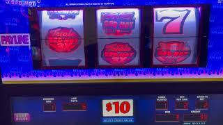 5 Times Pay - Triple Double Red Hot - Old School High Limit Slot Play