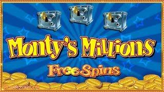 POTS BONUS! + Monty's Millions with FREE SPINS!