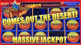 HIGH LIMIT Lightning Link Sahara Gold MASSIVE HANDPAY JACKPOT ️$50 Bonus Rounds Slot Machine Casino