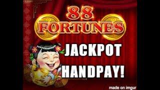 JACKPOT HANDPAY! - WINNING ON 88 FORTUNES