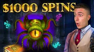 TOME OF MADNESS $1000 SPINS - SUPER HIGHROLL SESSION
