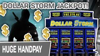Dollar Storm HANDPAY JACKPOT  High-Limit Ninja Moon Slots PAYS ME NICELY