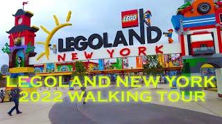 Legoland New York Full Theme Park Walkthrough Tour 4K 2022