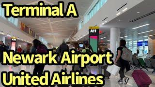 Newark Liberty International Airport Terminal A - Tour New York City’s Premier Terminal - EWR