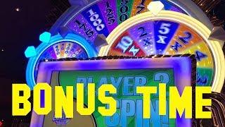 Wheel of Fortune Triple Extreme Spin BONUS Wheel Spin max bet $3.00 Slot Machine