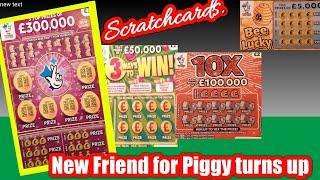 £300,000 Purple Scratchcard..3 ways to WIN..10X Cash..Bee Lucky..Winter Wonderland