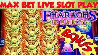 Bonus After Bonus | Pharaohs Fury Max Bet Bonus | Great Session | Live Slots Play --⟩ Deja Vu Slots