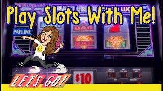 High Limit Slot Machines Double Gold, Double Diamond Deluxe, Let Free Spins Ring & Grand Avenue!