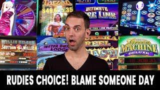 RUDIES Choice!  Blame Someone Day + Him Tarzan  Me Vegas #AD