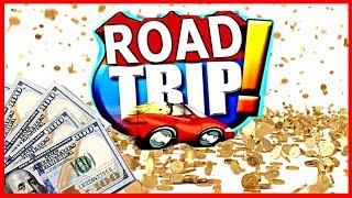 ROAD TRIP  HUGE Bonus WIN  The BEST Coin Show!  EZ Life Slot Jackpots
