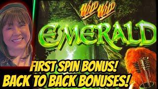 First Spin Bonus & Back to Back Bonuses! Wild Wild Emerald & New Dragon Boat