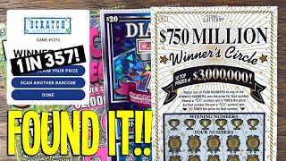 BIG WIN!! + LOT$ MORE!! ⫸ $210 TEXAS LOTTERY Scratch Offs