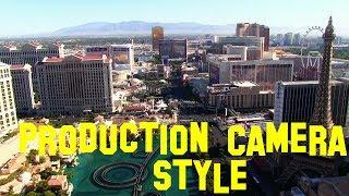 A view of the Las Vegas strip - HD Production Camera style.
