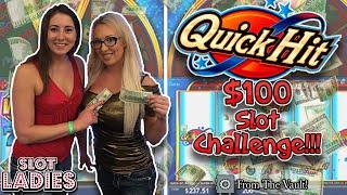 Who Will HEAT UP To Win This WILD SLOT LADIES $100 Challenge on QUICK HITS???