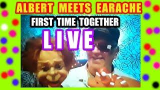 ALBERT   Meets  Earache...for the first time.."L I V E " on YouTube.....from our  LIVE SHOW