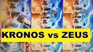 KRONOS vs ZEUS (Lightning Respin Slot machine) (WMS) Bonus game Win  $2.25 Bet