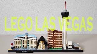 Lego Architecture Las Vegas Strip Stop Motion Build 21047