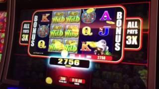 Hot Hot 8 Slot Machine Jungle Wild Bonus The Linq Casino Las Vegas