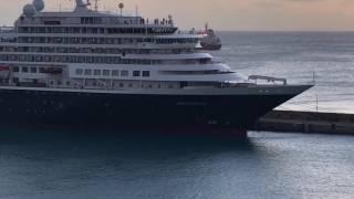 Holland America Prinsendam Cruise Ship Docked in Barbados